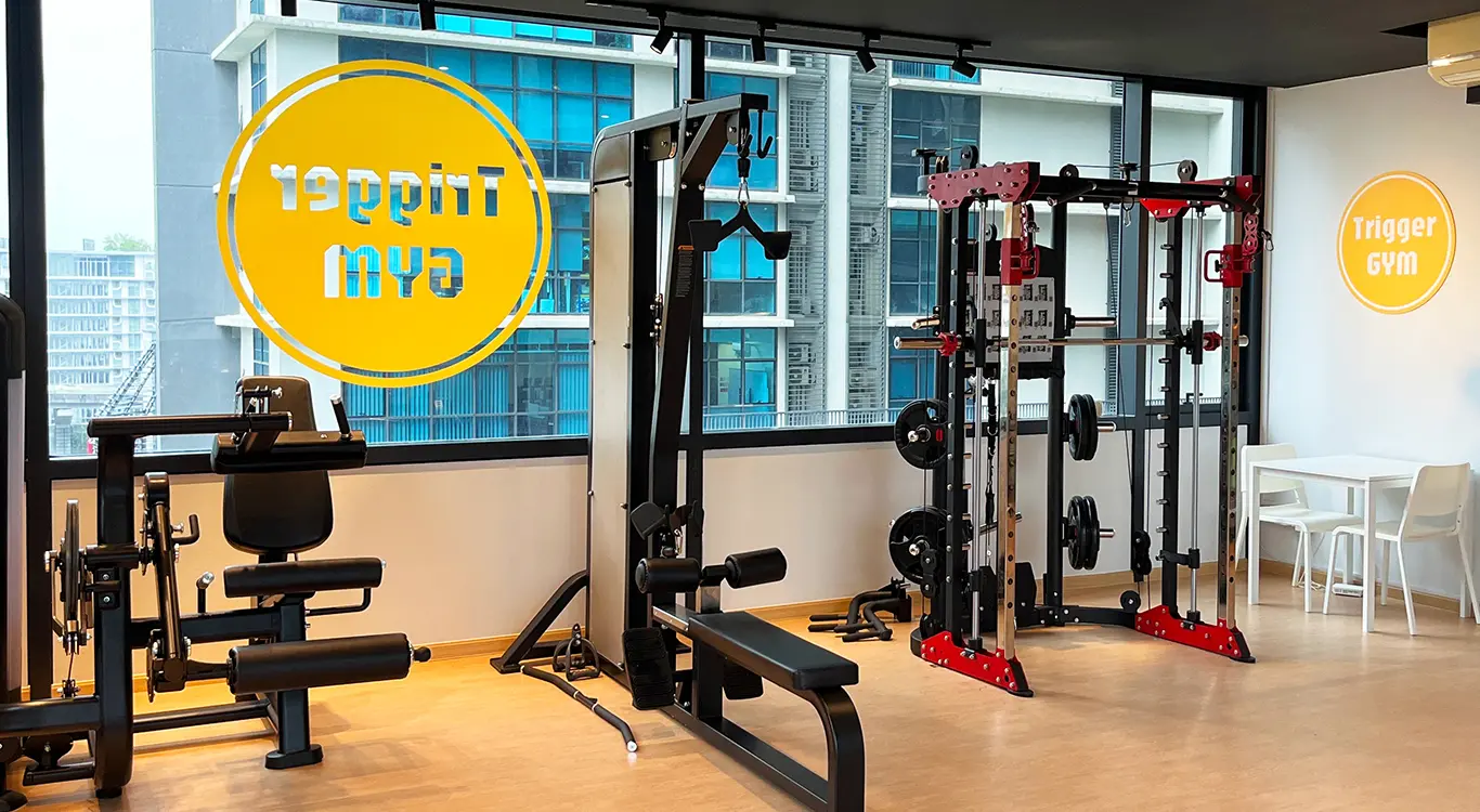 トレーニング設備の写真